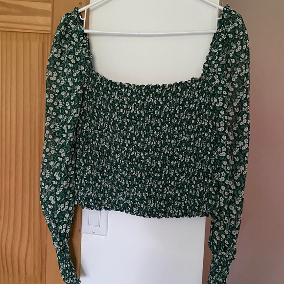 Reformation Pinto Top in Parsley - Picture 5 of 5